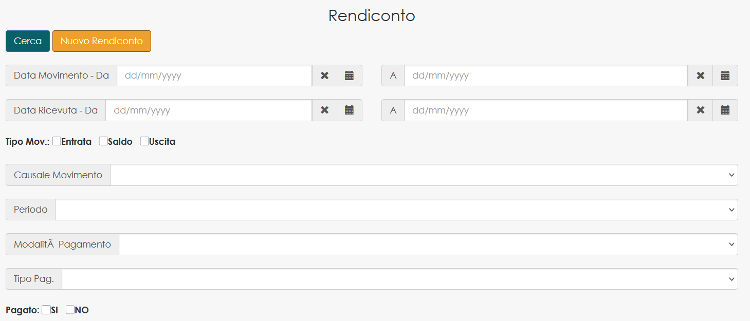 Model generated search interface